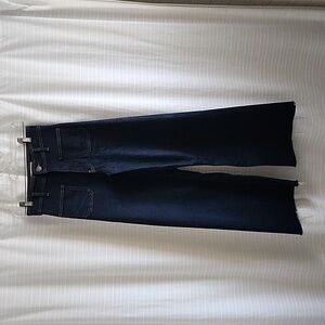 Zara High Waist Straight Pocket Jeans, size 4